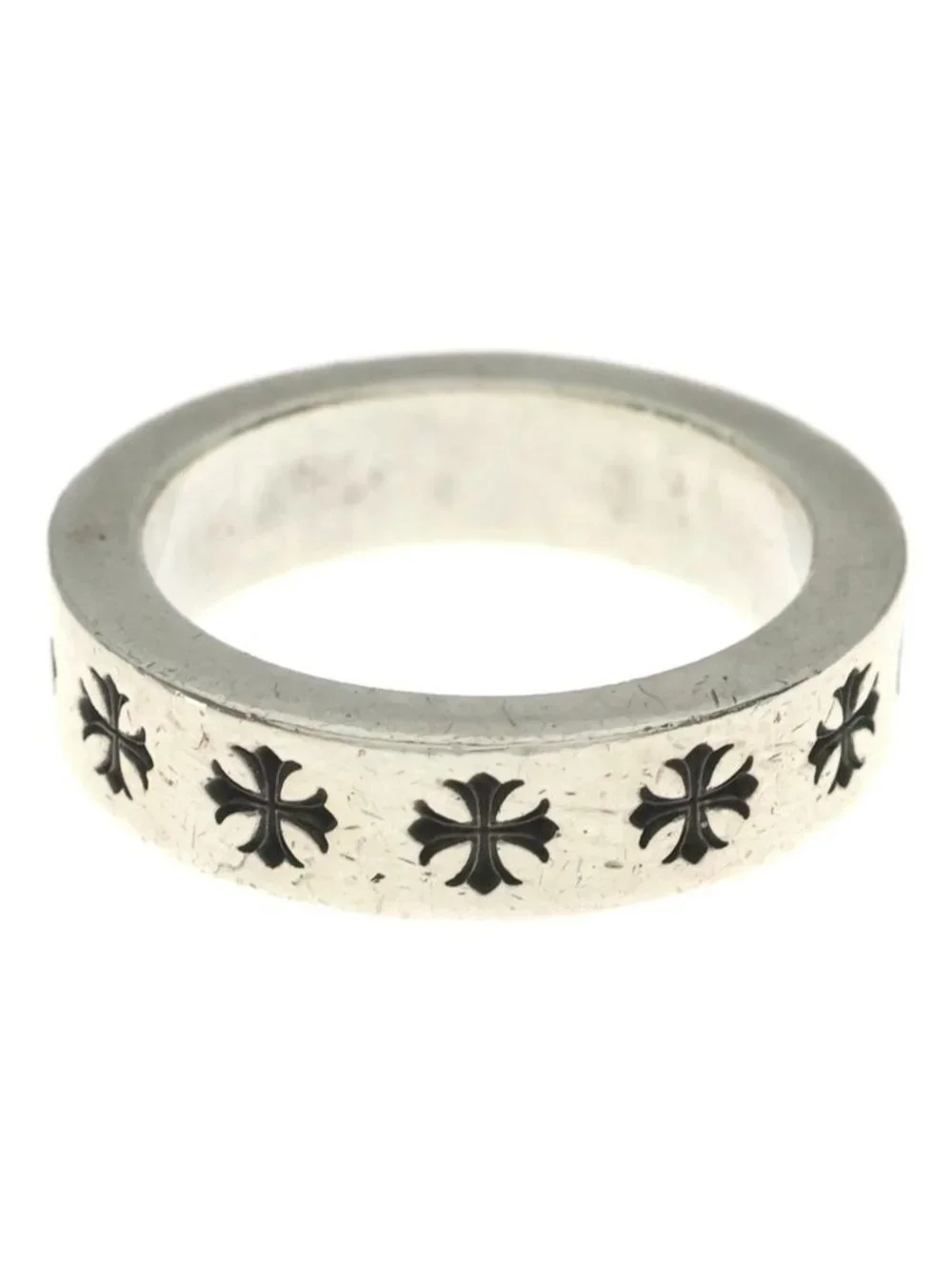 Chrome Hearts Spacer Forever Ring Silver